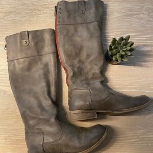 Tall Grey Women’s Boots